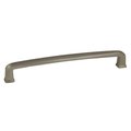 Crown 6-3/4" Cabinet Pull with 6-3/10" Center to Center Satin Nickel Finish CHP83092SN